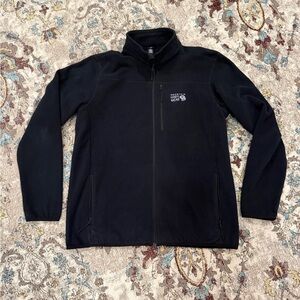 Mountain Hardwear Men's Black Fleece Jacket